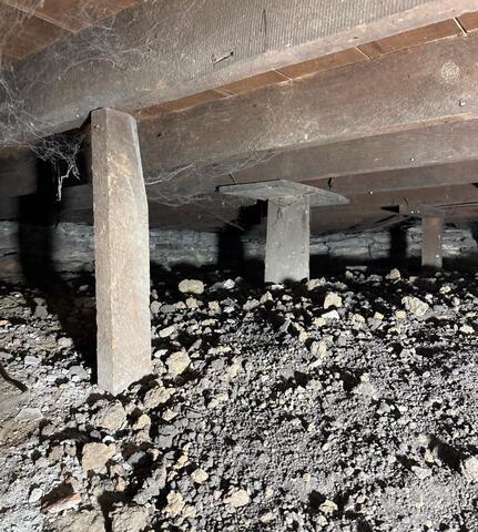 Crawl Space Encapsulation System Installation in Decorah, IA - Before Photo
