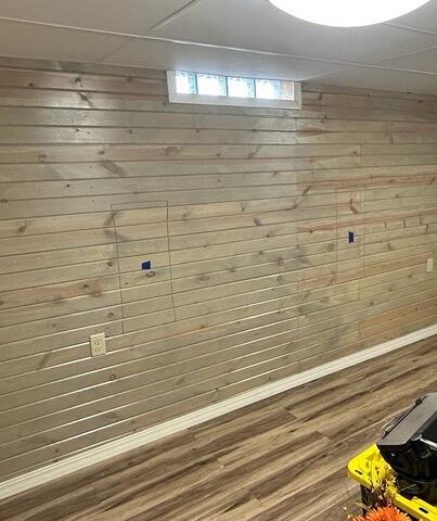 Basement Wall Anchors to Stabilize Foundation in Rochester, MN - Before Photo