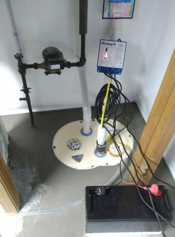 Sump Pump Replaced in Floyd, IA - After Photo