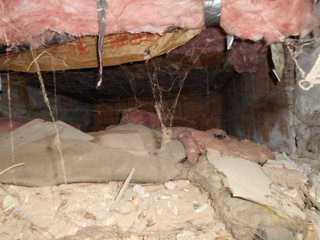 Dirty Crawl Space in Tomah, WI