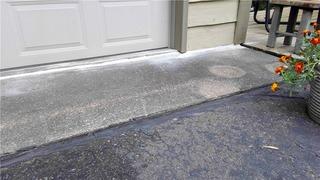 Sunken Concrete Driveway in Osceola, WI