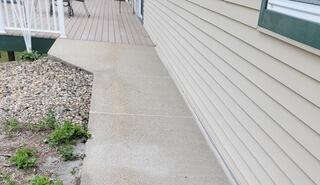 Uneven Walkway Gets Lifted in Warrens, WI