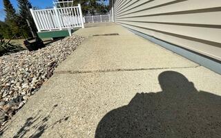 Uneven Walkway Gets Lifted in Warrens, WI
