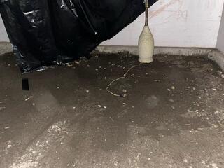Entire Crawl Space Encapsulated in Bismarck, ND