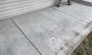 Sinking Front Walkway Gets Lifted in Rockland, WI