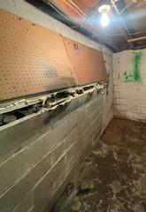 Bowing Wall Stabilized in Albert Lea, MN