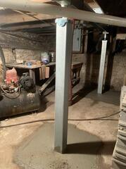 Sagging Floor Straightened in Red Lake Falls, MN