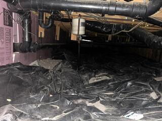 Damaged Crawl Space Repaired in Grand Forks, ND
