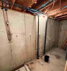 Cracking Basement Wall Fixed in Austin, MN