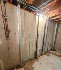 Cracking Basement Wall Fixed in Austin, MN
