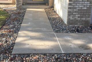 Uneven Walkway in Minneapolis, MN Lifted with PolyLevel