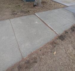 Fixing Concrete Sidewalk in Grand Forks, ND