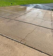 Uneven Driveway and Walkway Repaired in Osceola, WI
