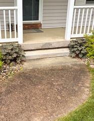 Sinking Walkway Lifted in La Crosse, WI