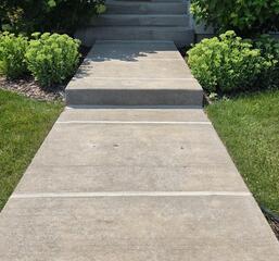 Front Walkway Lifted in Lake Elmo, MN