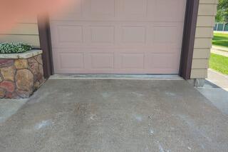 Settling Driveway Lifted in Independence, WI