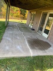 Sinking Porch Lifted and Repaired in Eastman, WI