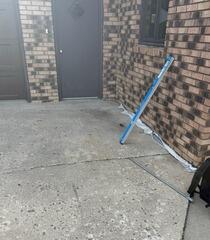Sinking Concrete Driveway Lifted in Mountain Lake, MN