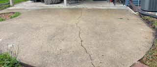 Sunken Patio Leveled in Starbuck, MN