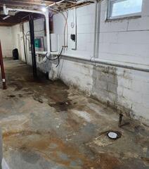 Sargeant, MN, Water Damaged Basement Repaired