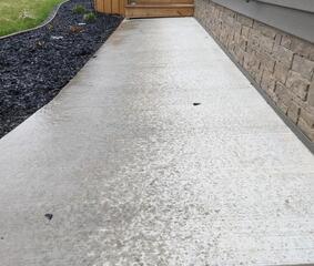 Sunken Walkway Lifted and Leveled in Portland, ND