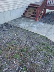 Taylor, WI, Sunken Walkways Lifted