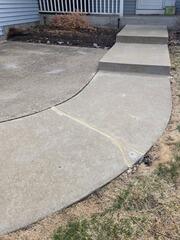Sinking Sidewalk Repair in North Mankato, MN