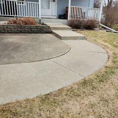 Sinking Sidewalk Repair in North Mankato, MN