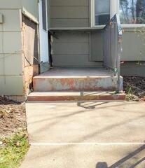 Sinking Step Repair in Mendota, MN