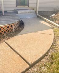 Sinking Sidewalk Lifted in Lake Elmo, MN