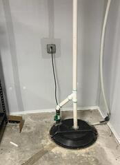 Out-Of-Date Sump Pump Replaced in New Hampton, IA