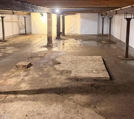 Nerstrand, MN, Basement Waterproofing Completed