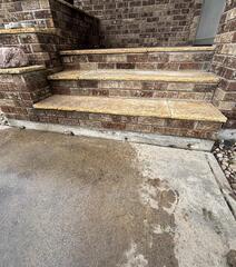 Sinking, Settling Sidewalk Repaired in Buxton, ND