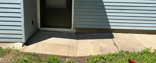 Concrete Leveling Before and After in Cresco, IA