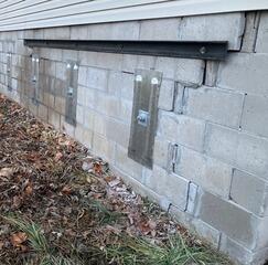 Cracked Block Foundation Repair in Mauston, WI