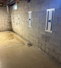 Cracked, Separating Wall Repaired in Joice, IA
