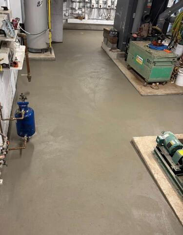 Jefferson Elementary School Floor Pour