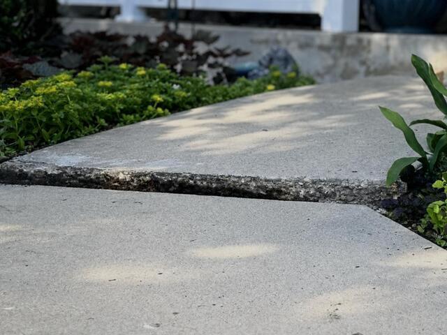 Walkway Lifted & Leveled to Restore Safe Access