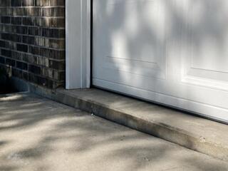Sunken Driveway Restored