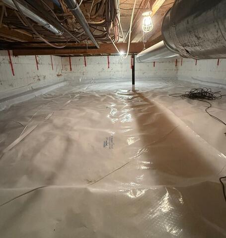 Crawl Space Encapsulation in Westlock, AB