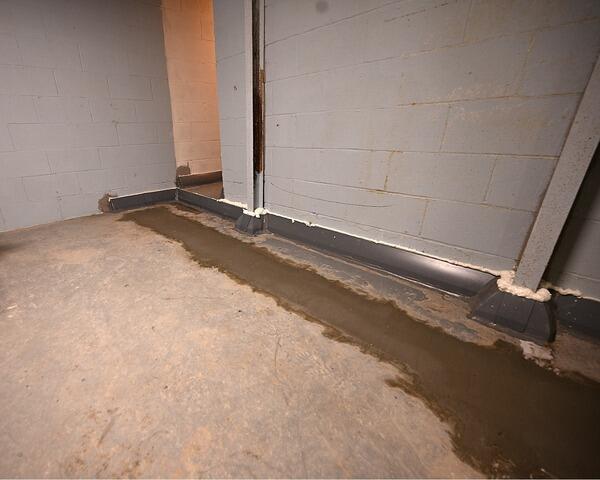 Waterproofing a Basement With Our Dual Stage Waterproofing Systems & Fixing a Radon Issue With Spray Foam - Salisbury Mills, NY - After Photo