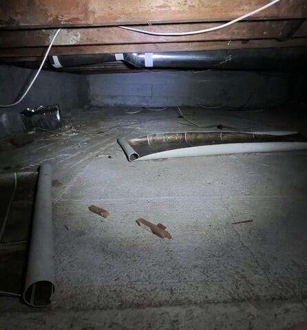 Turning an Overlooked Crawl Space into a Protected One - Before Photo