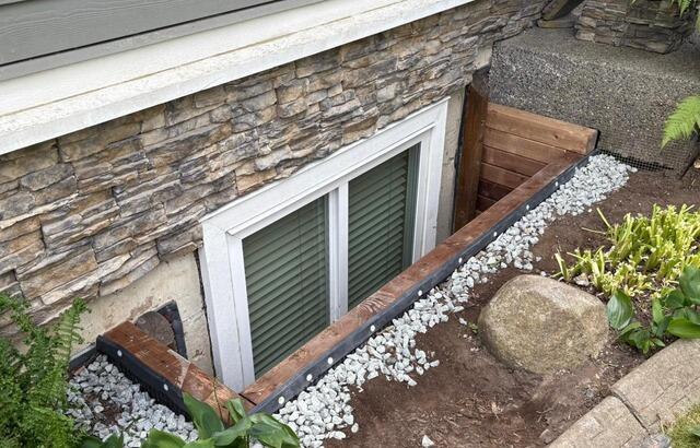 A Safer, Stronger Window Well Built to Last in Surrey - After Photo
