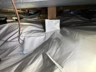 Crawl Space Transformed into a Clean, Dry & Energy-Efficient Area