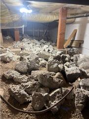 Crawl Space Safety Inspection and Finishing Work