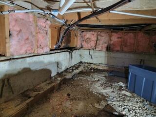 Crawl Space Clean-Up and Encapsulation in Aldergrove, BC