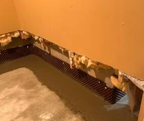 Hidden Water Control Upgrade Beneath the Crawl Space