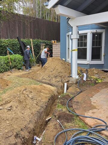French Drain System Install