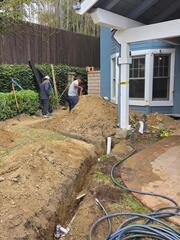 French Drain System Install