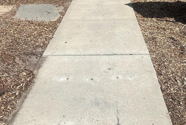 Concrete leveling of a Walkway in Sandy, UT - After Photo